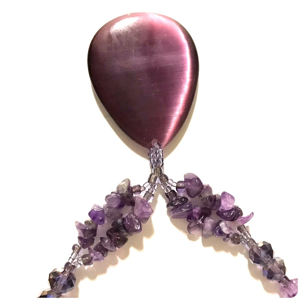 Amethyst necklace